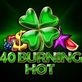 40 Burning Hot slot icon by Amusnet Interactive, available at Gambiva Casino