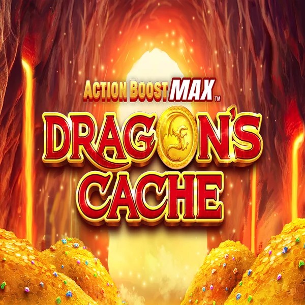 Enjoy Action Boost Max Dragon's Cache by SpinPlay Games – logo hosted on gambiva.it.com