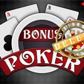 Bonus Poker Deluxe - 3 Hands slot logo by RTG (Reel Time Gaming) at Gambiva Casino