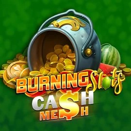 Burning Slots Cash Mesh game by BF Games – logo hosted on Gambiva Casino