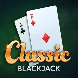 Classic Blackjack slot visual from Red Tiger Gaming available on gambiva.it.com