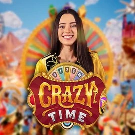 Crazy Time game by Evolution – logo hosted on Gambiva Casino