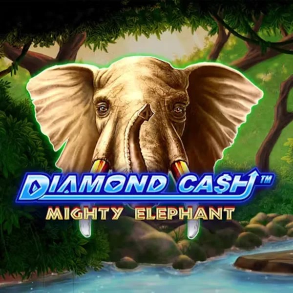 Diamond Cash Mighty Elephant logo – Slots by Greentube at Gambiva Casino