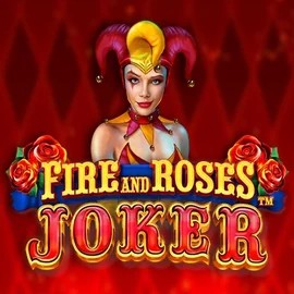 Official Slots logo: Fire and Roses Joker by Triple Edge Studios at Gambiva Casino