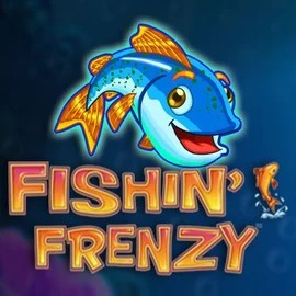 Fishin Frenzy logo by Blueprint Gaming at Gambiva Casino