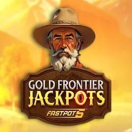 Gold Frontier Jackpots FastPot5 game by Yggdrasil – logo hosted on Gambiva Casino