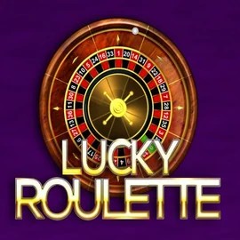 Lucky Roulette slot visual from Belatra Games available on gambiva.it.com