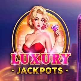 Luxury Jackpots logo – Jackpots by Triple Cherry at Gambiva Casino