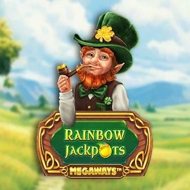 Rainbow Jackpots Megaways casino game by Red Tiger Gaming – featured logo at Gambiva Casino