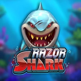 Slots logo of Razor Shark from Push Gaming at Gambiva Casino