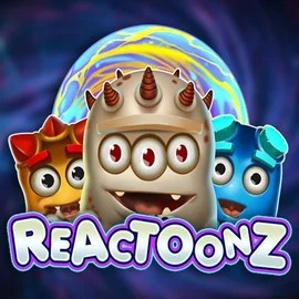 Reactoonz logo by Play'n GO Gambiva Casino