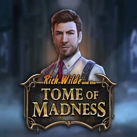 Tome of Madness slot logo by Play'n GO at Gambiva Casino