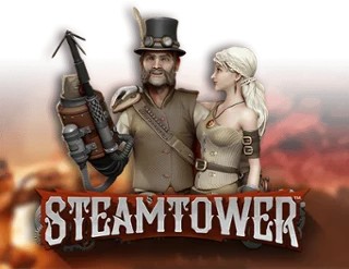 Steam Tower Slot logo – Slots by NetEnt at Gambiva Casino