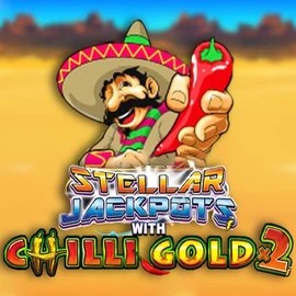 Official Jackpots logo: Stellar Jackpots with Chilli Gold x2 by Lightning Box Game at Gambiva Casino