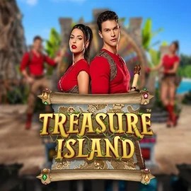 Treasure Island slot logo by Pragmatic Play at Gambiva Casino