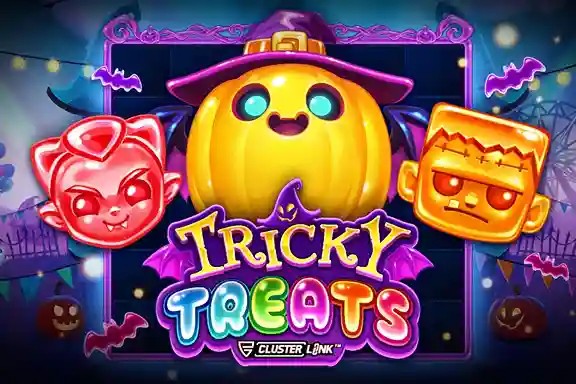 Tricky Treats casino game by Push Gaming – featured logo at Gambiva Casino